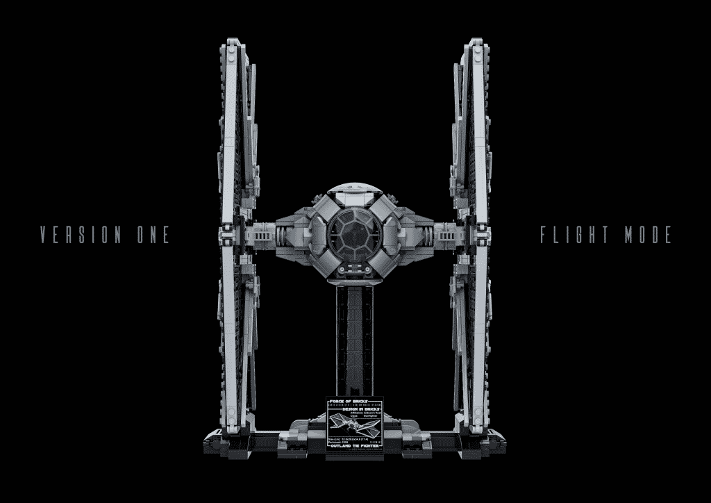 Why Everyone is Using LEGO Star Wars PFP (Profile Pictures) | Belle-Ve Bricks | Buy LEGO MOCS | Building Instructions. FOBSW Force of Bricks Outland TIE Fighter MK flight mode final part