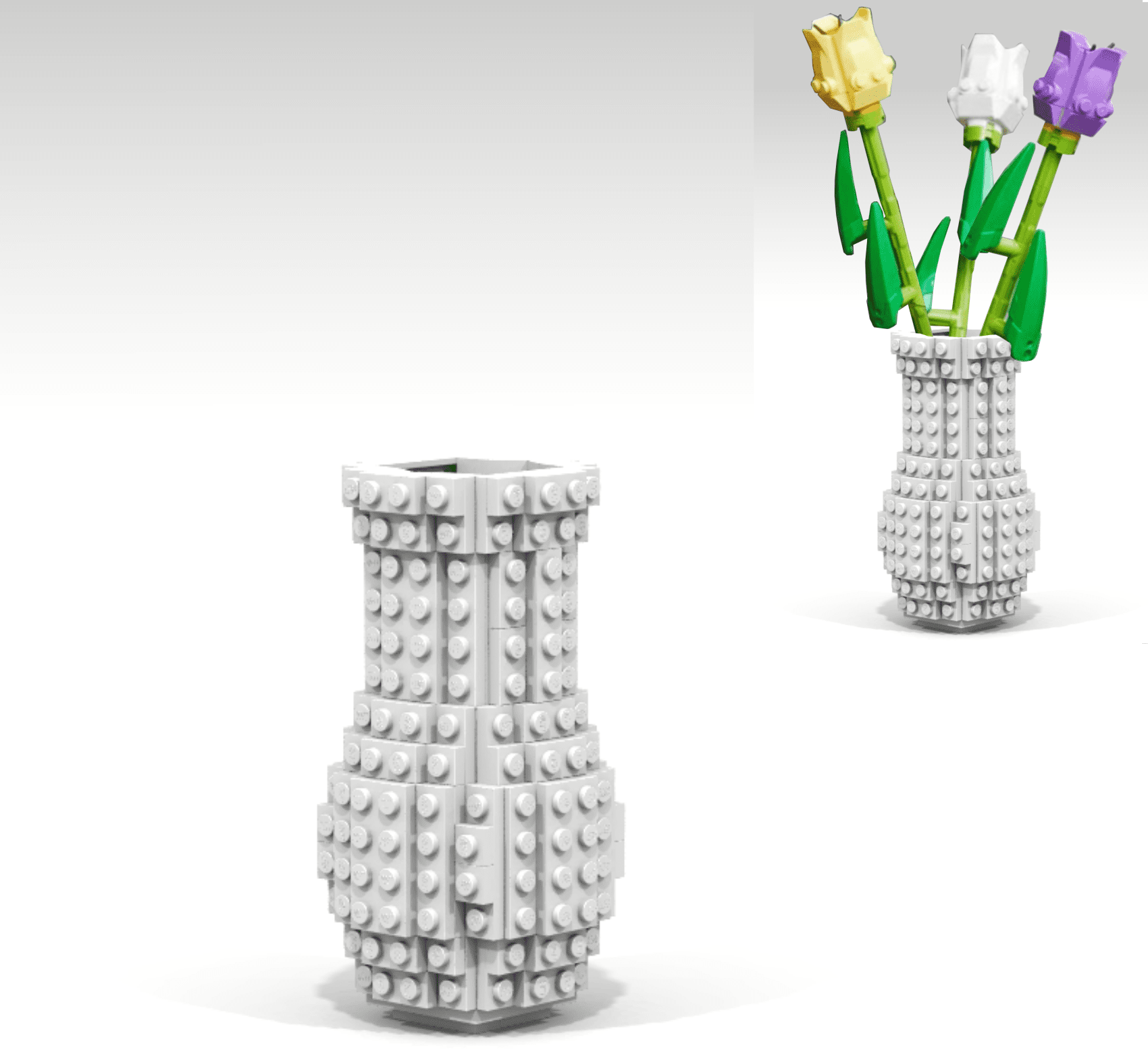 vase (small) BelleVe Bricks Buy LEGO MOCS Building Instructions.