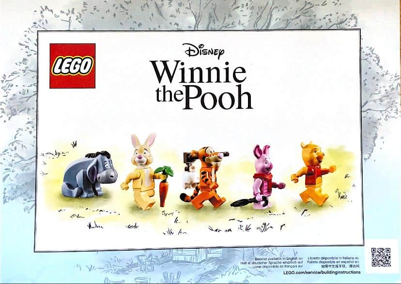 Winne The Pooh – A Lego Ideas Set (21326) Review Part 2 | Belle-Ve Bricks | Buy LEGO MOCS | Building Instructions. Winnie The Pooh LEGO IMAGE 9