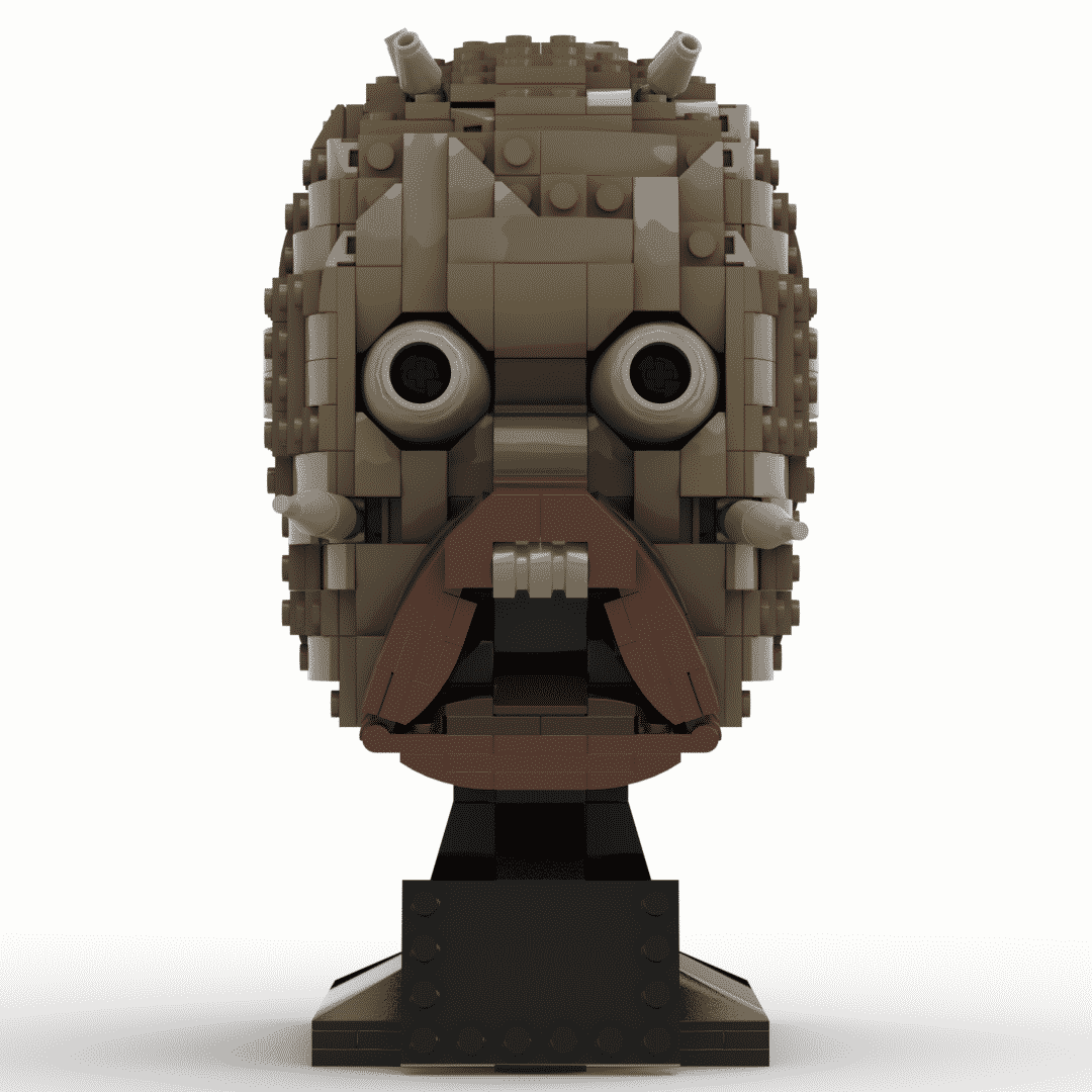 LEGO® instructions Tusken Raider Mask 