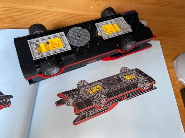 LEGO Set Review: The Classic TV Series Batmobile (76188) | Belle-Ve Bricks | Buy LEGO MOCS | Building Instructions. IMAGE 15 BATMAN 55 BATMOBILE BLOG 76188