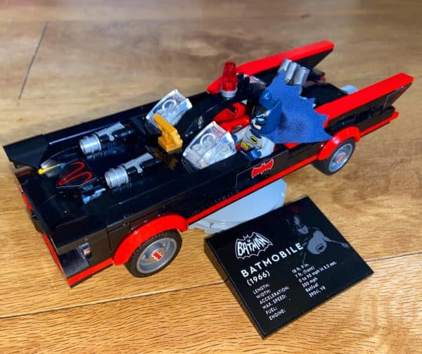 LEGO Set Review: The Classic TV Series Batmobile (76188) | Belle-Ve Bricks | Buy LEGO MOCS | Building Instructions. lego-batman-76188-batmobile-built