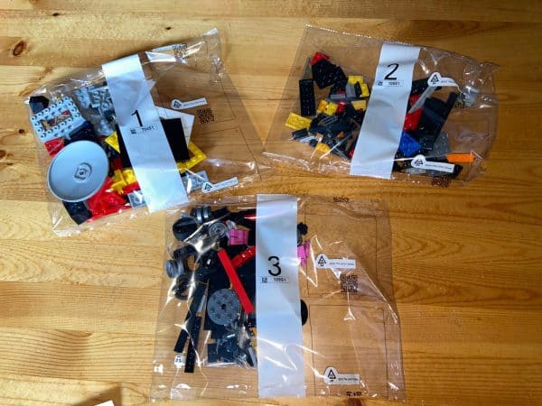LEGO Set Review: The Classic TV Series Batmobile (76188) | Belle-Ve Bricks | Buy LEGO MOCS | Building Instructions. lego-batman-76188-batmobile-bag-contents