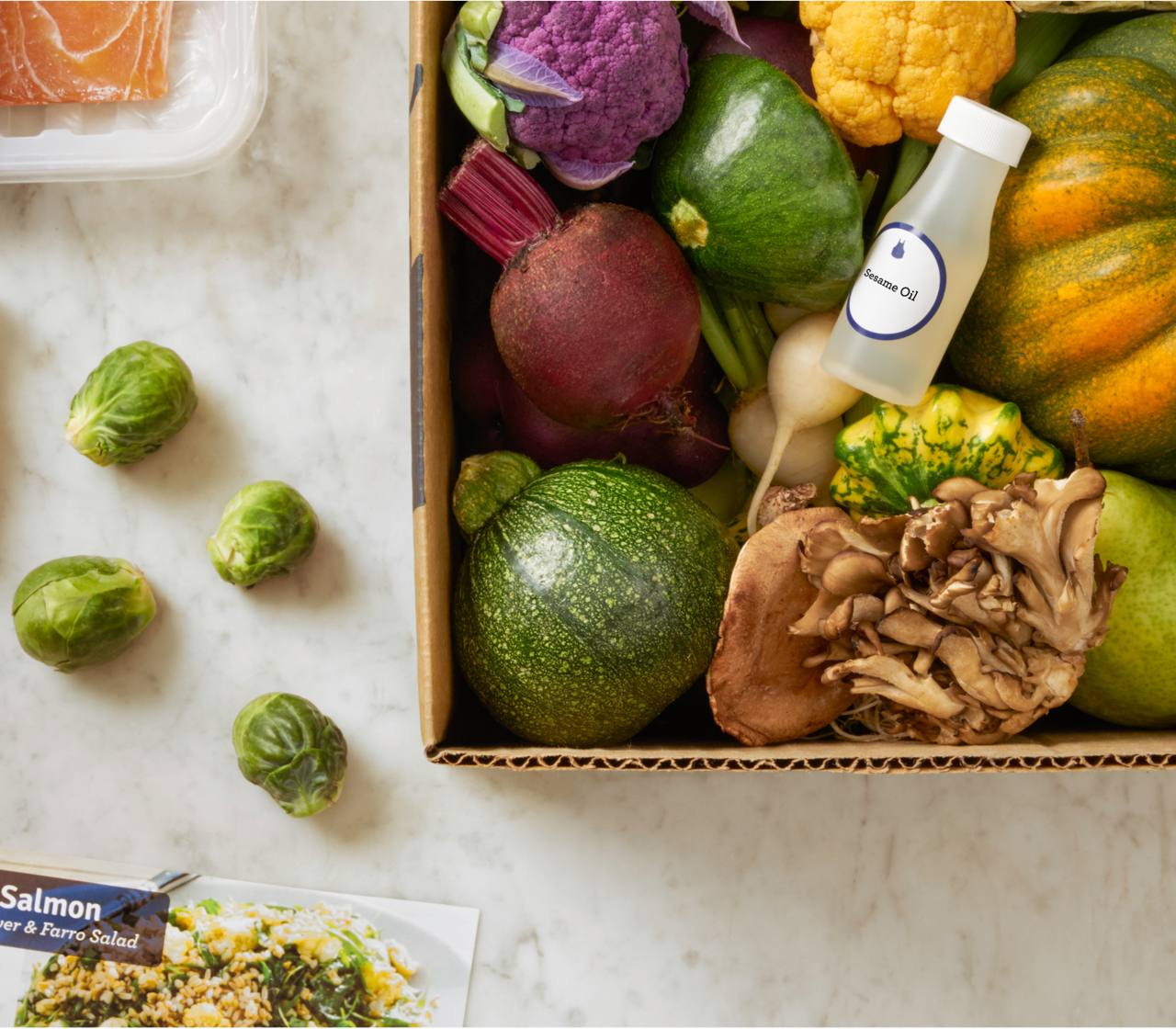 healthy fresh ingredients Whats Inside Your Delivery