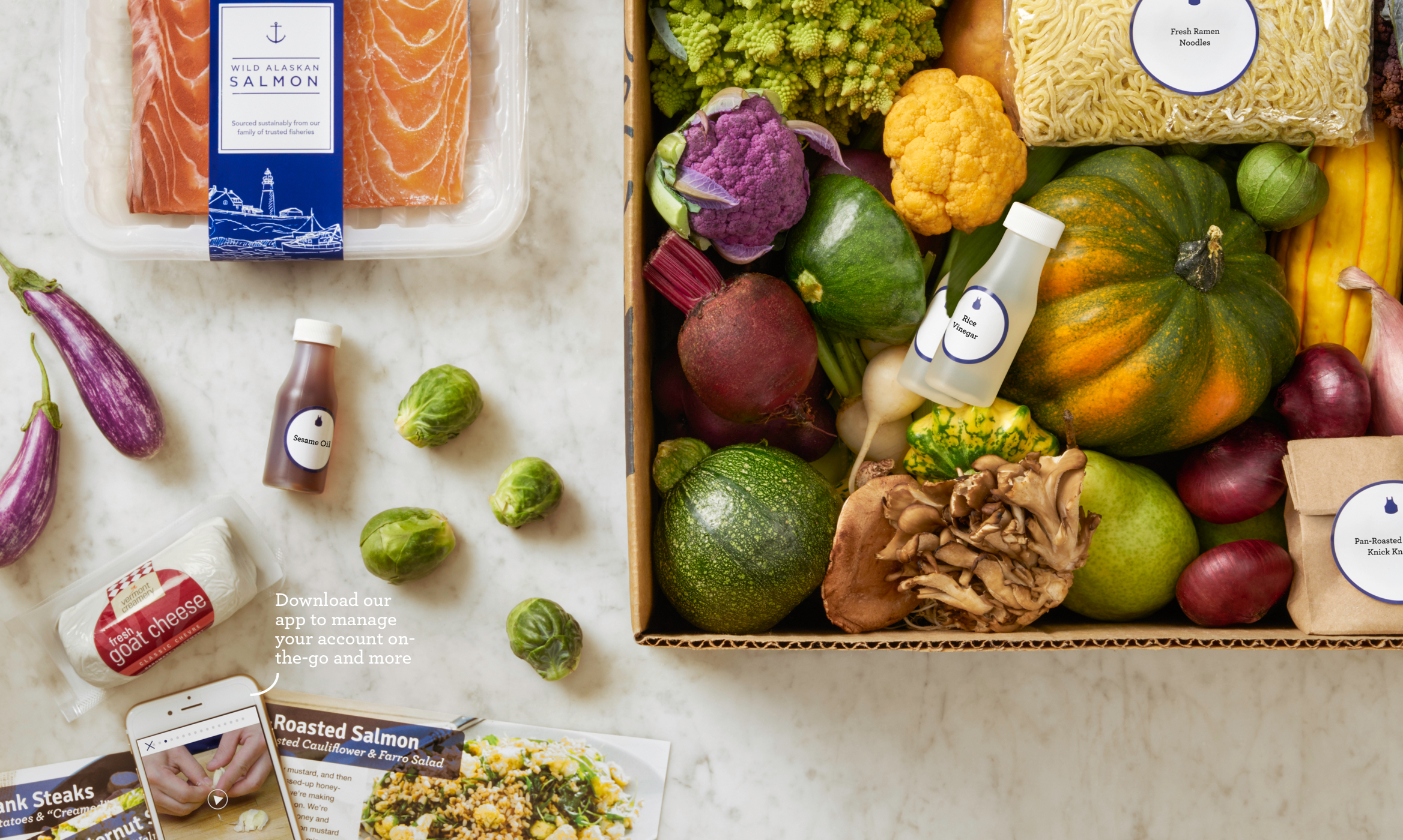 healthy fresh ingredients Whats inside your delivery