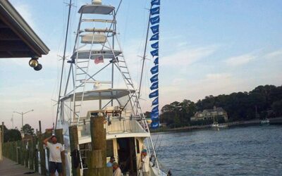 A Hatteras Dominates the White Marlin Scene
