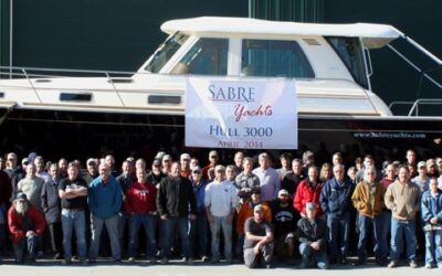 Sabre Yachts Ships 3000th Hull