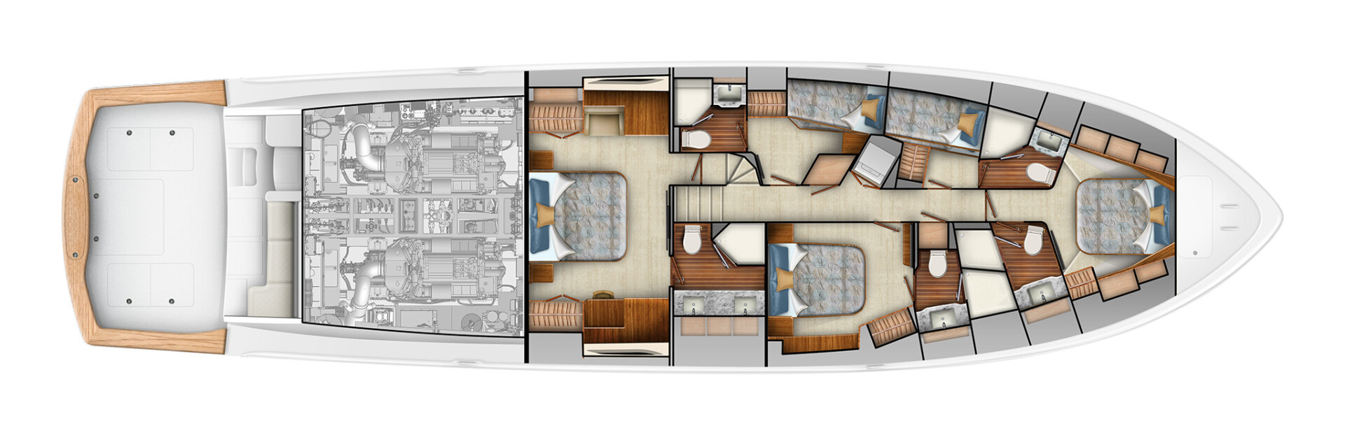 Lower Deck Layout Lower Deck Layout