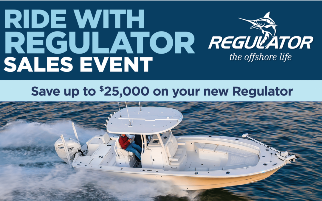 Ride with Regulator Sales Event