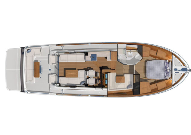 Sabre 43SE Top Down Rendering