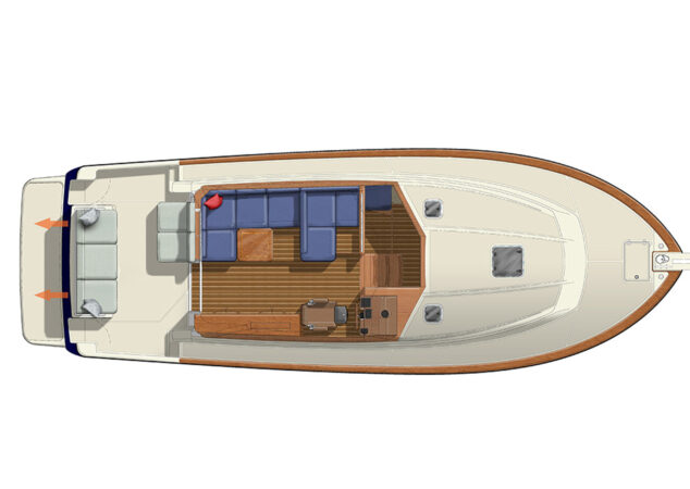 Sabre 38 Salon Express Salon Rendering