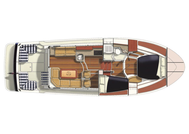 Back Cove 372 Top Down Rendering