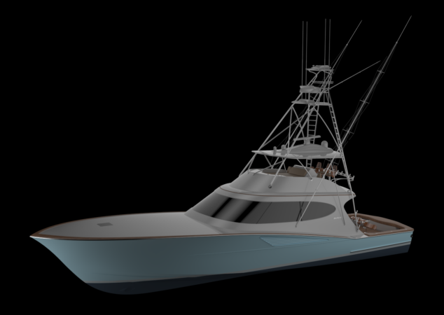 Hatteras 77 Convertible