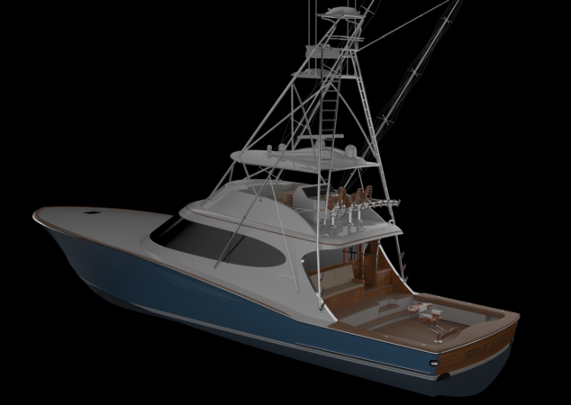 Hatteras 77 Convertible