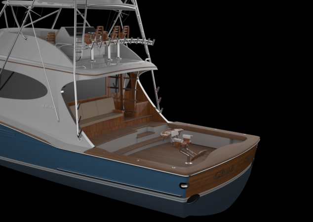 Hatteras 77 Convertible