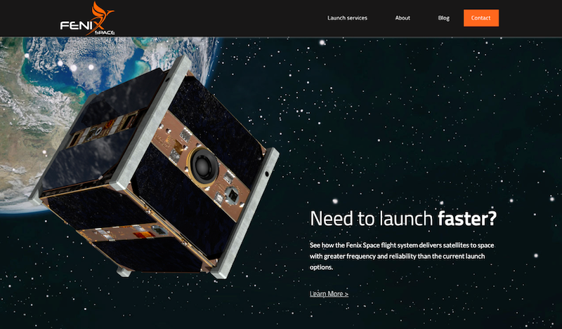 fenix-space-homepage