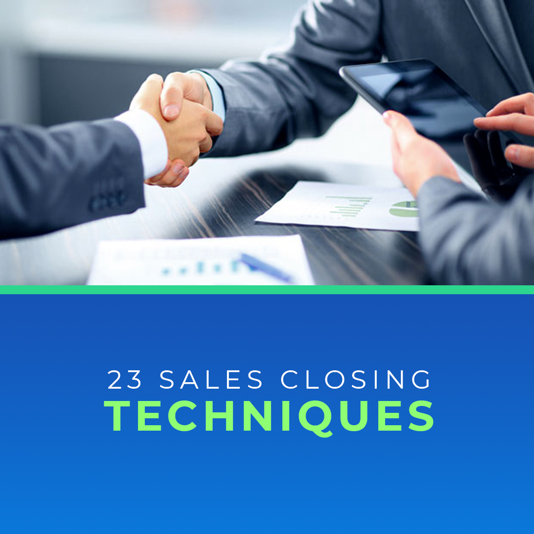Close more sales by applying the right closing technique Brian Tracy