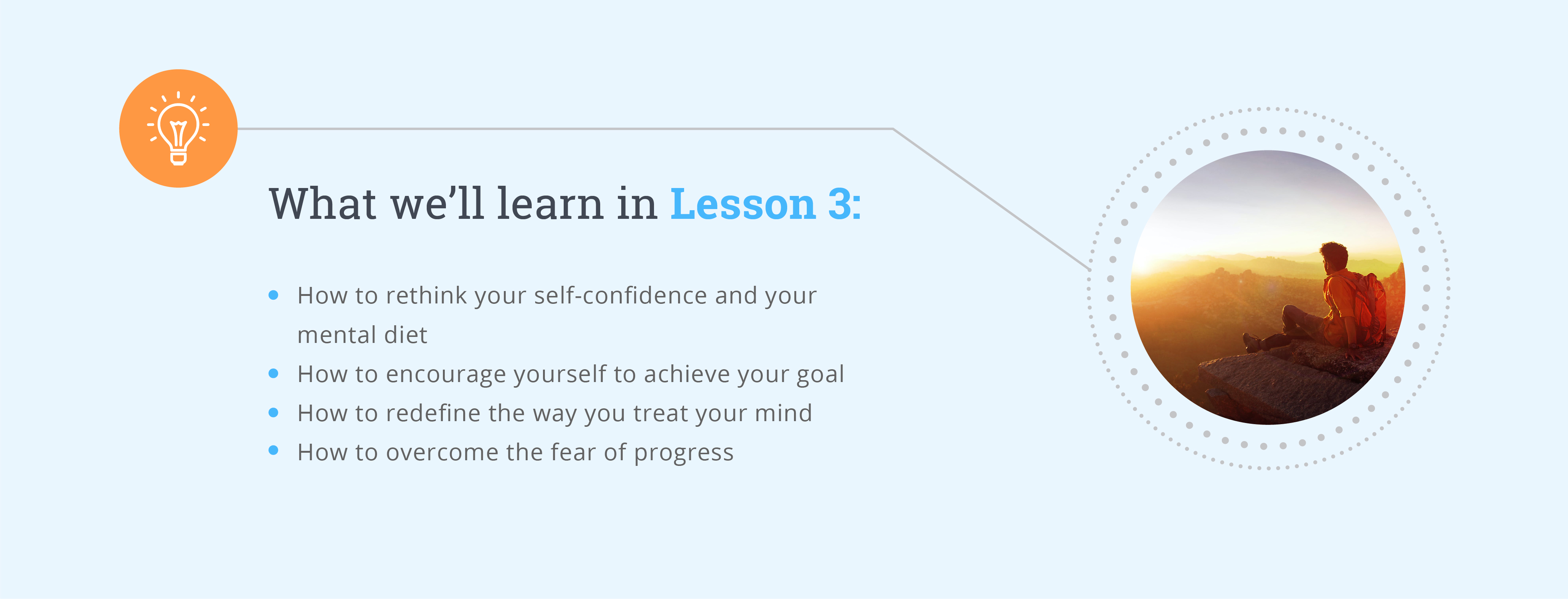 Reaching Your Goals Lesson 3