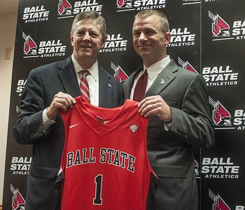 MEN'S BASKETBALL: James Whitford officially introduced as coach of Ball State