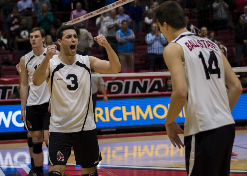 PREVIEW: No. 13 Ball State men's volleyball vs. No. 7 Lewis and No. 10 Loyola-Chicago