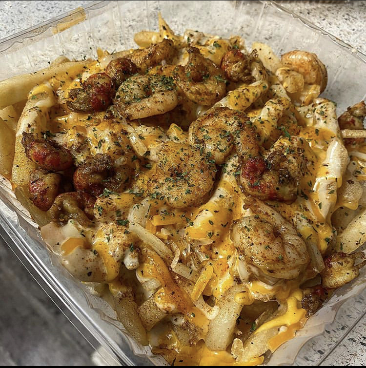 Seafood Loaded Fries