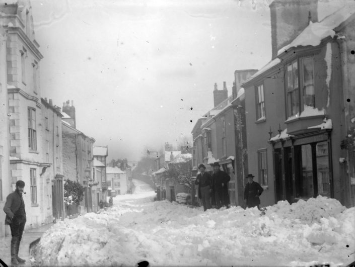 1891 – Chudleigh in the snow Chudleigh in the snow