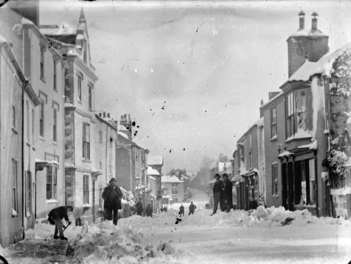 1891 – Chudleigh in the snow Chudleigh in the snow