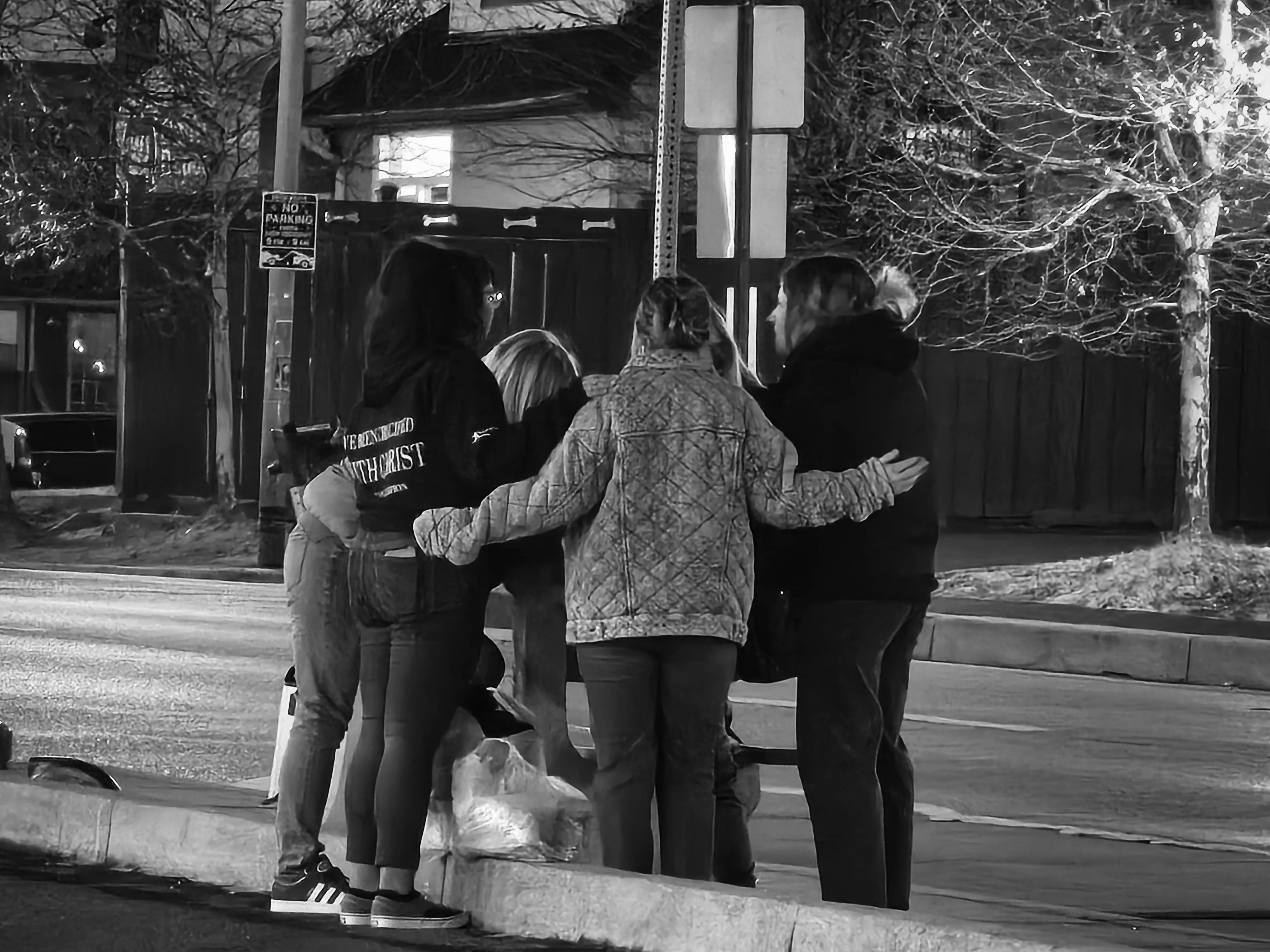 Hope City Church serving and praying with people in Baltimore