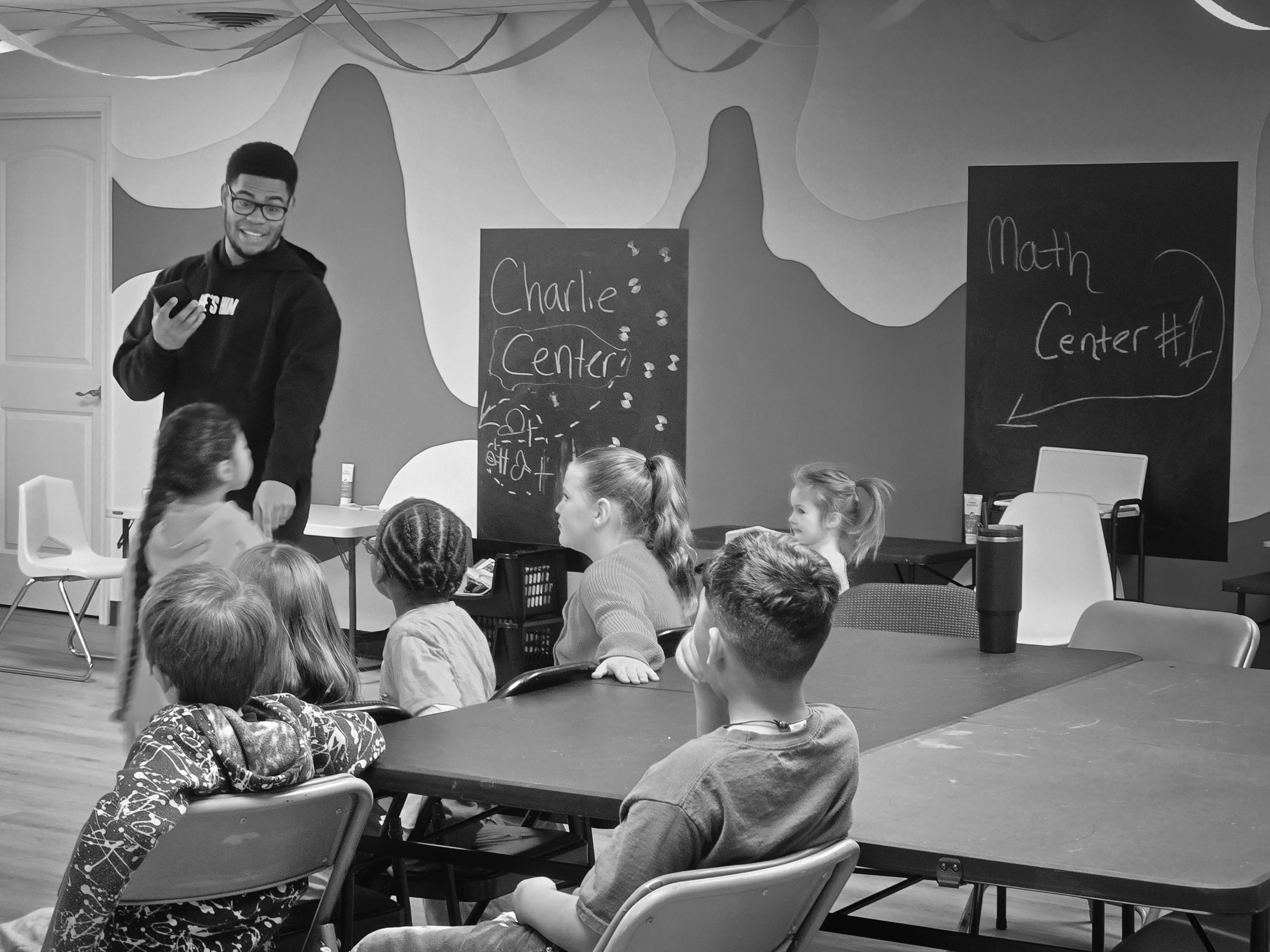 Students learning at Hope City Christian Academy