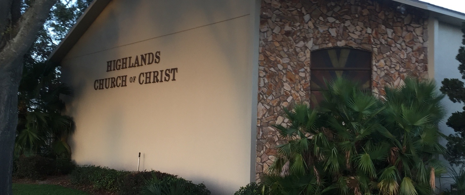 Highlands Church of Christ Home