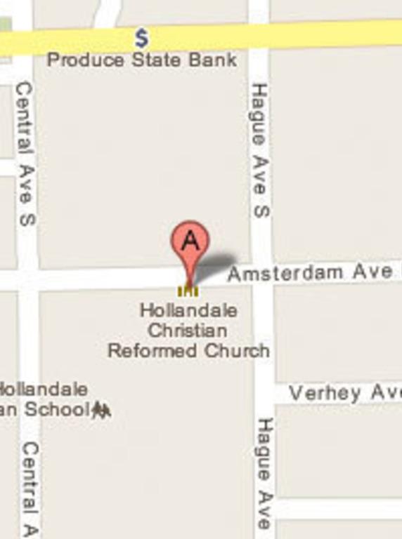 Hollandale Christian Reformed Church Contact Us