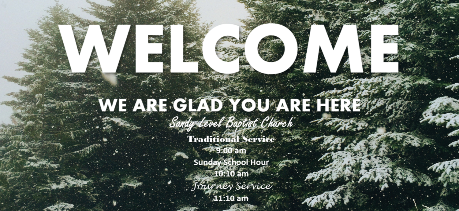 Sandy Level Baptist Church Home