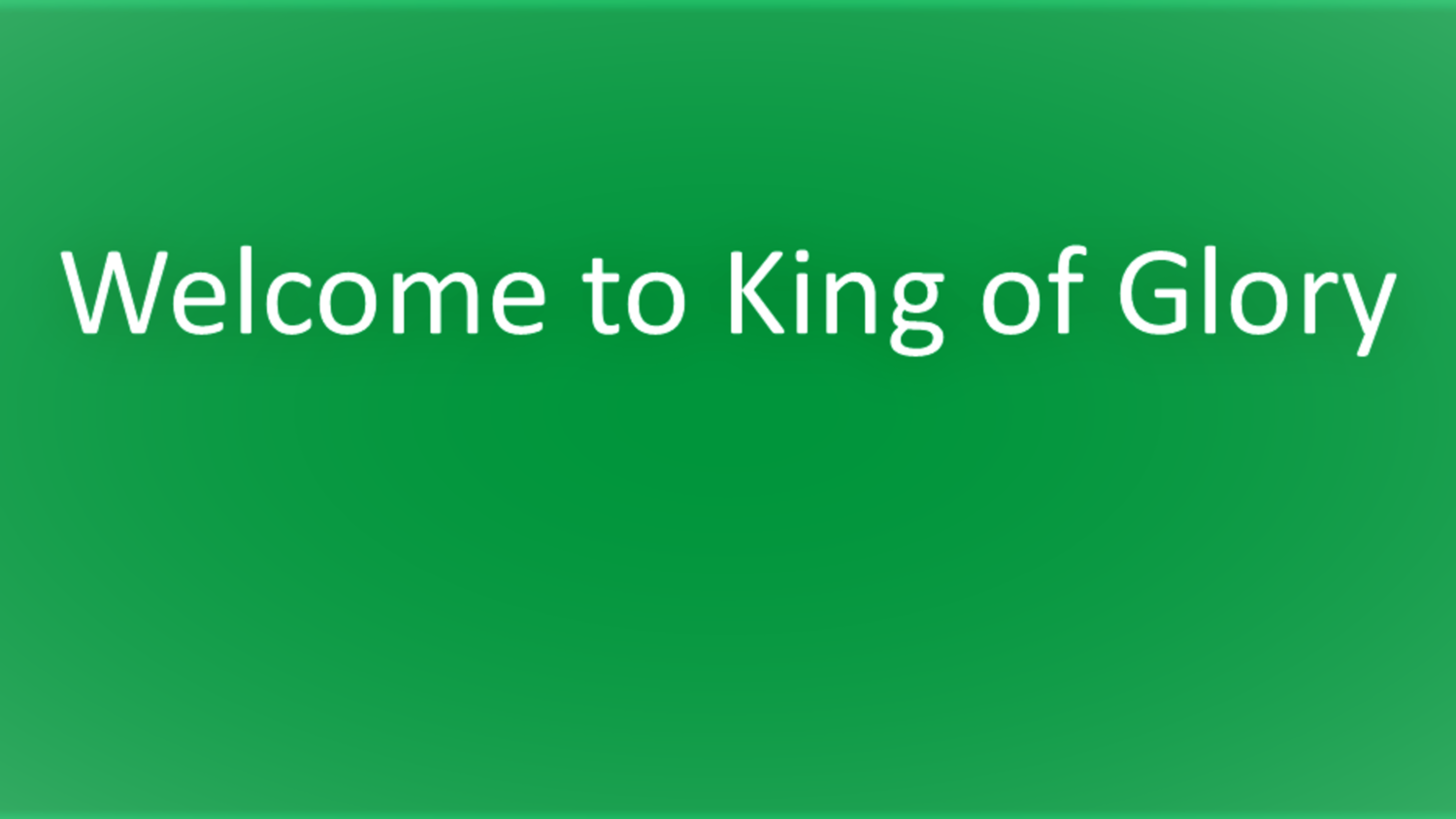 King of Glory Lutheran Church cover