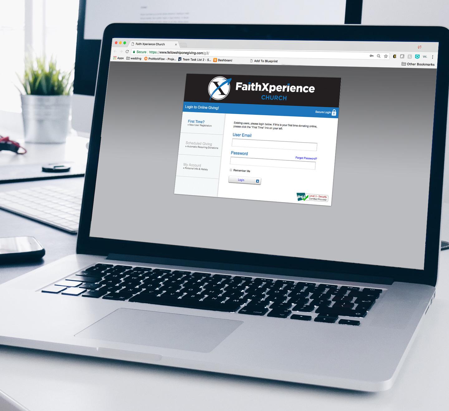 Faith Xperience Church GIVE