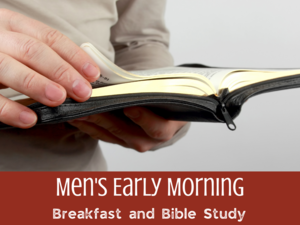 Image for event "Men's Early Morning Bible Study ".