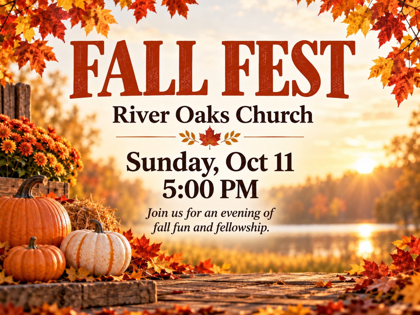 River Oaks Church | ROC Fall Fest | Sun, Oct 11th 5pm - 7pm