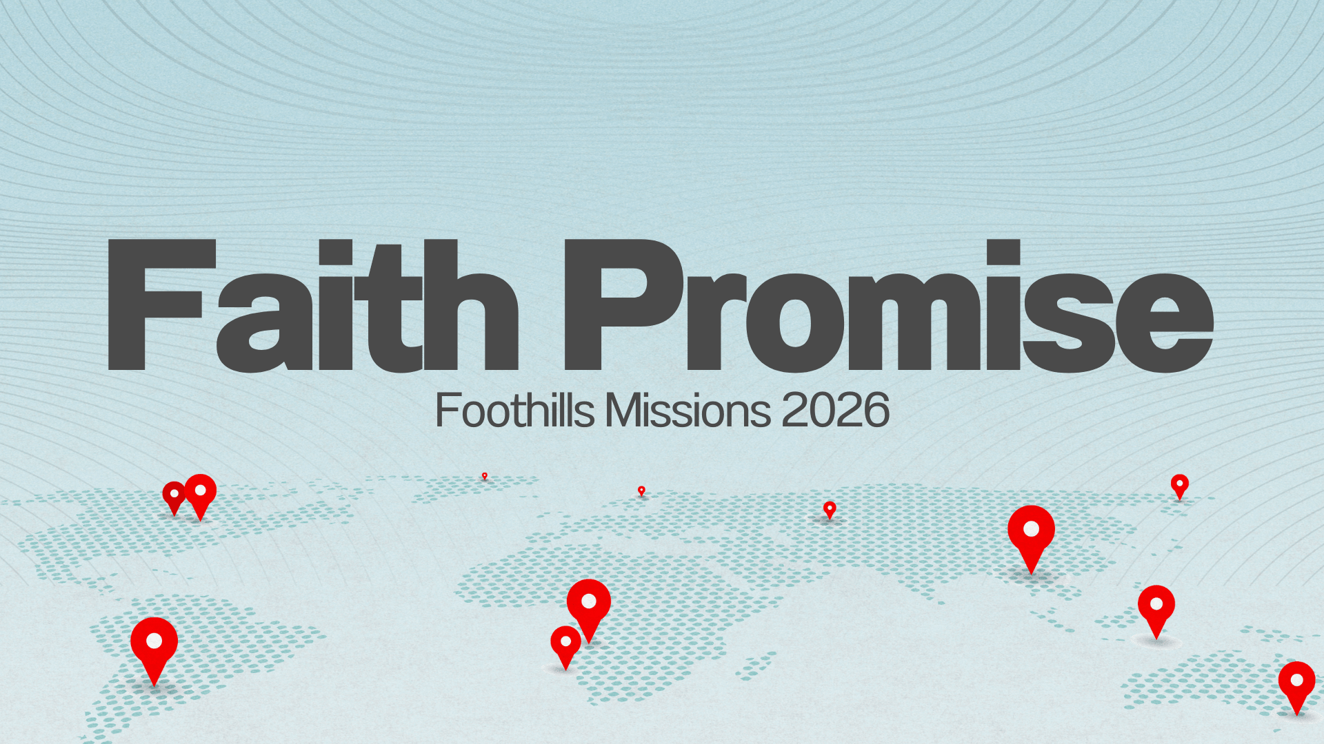 Faith Promise Rally Foothills Christian Church | Faith Promise