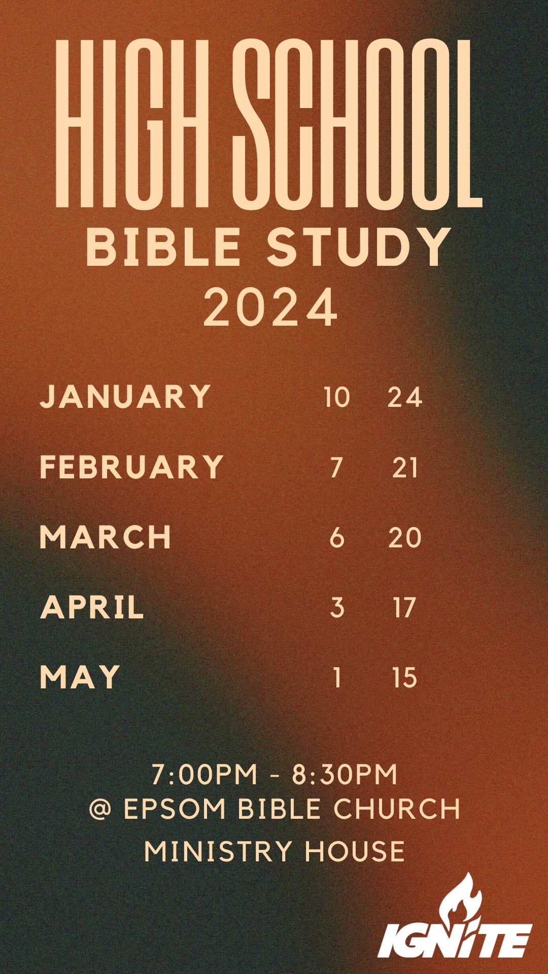 Epsom Bible Church Ignite (Students)