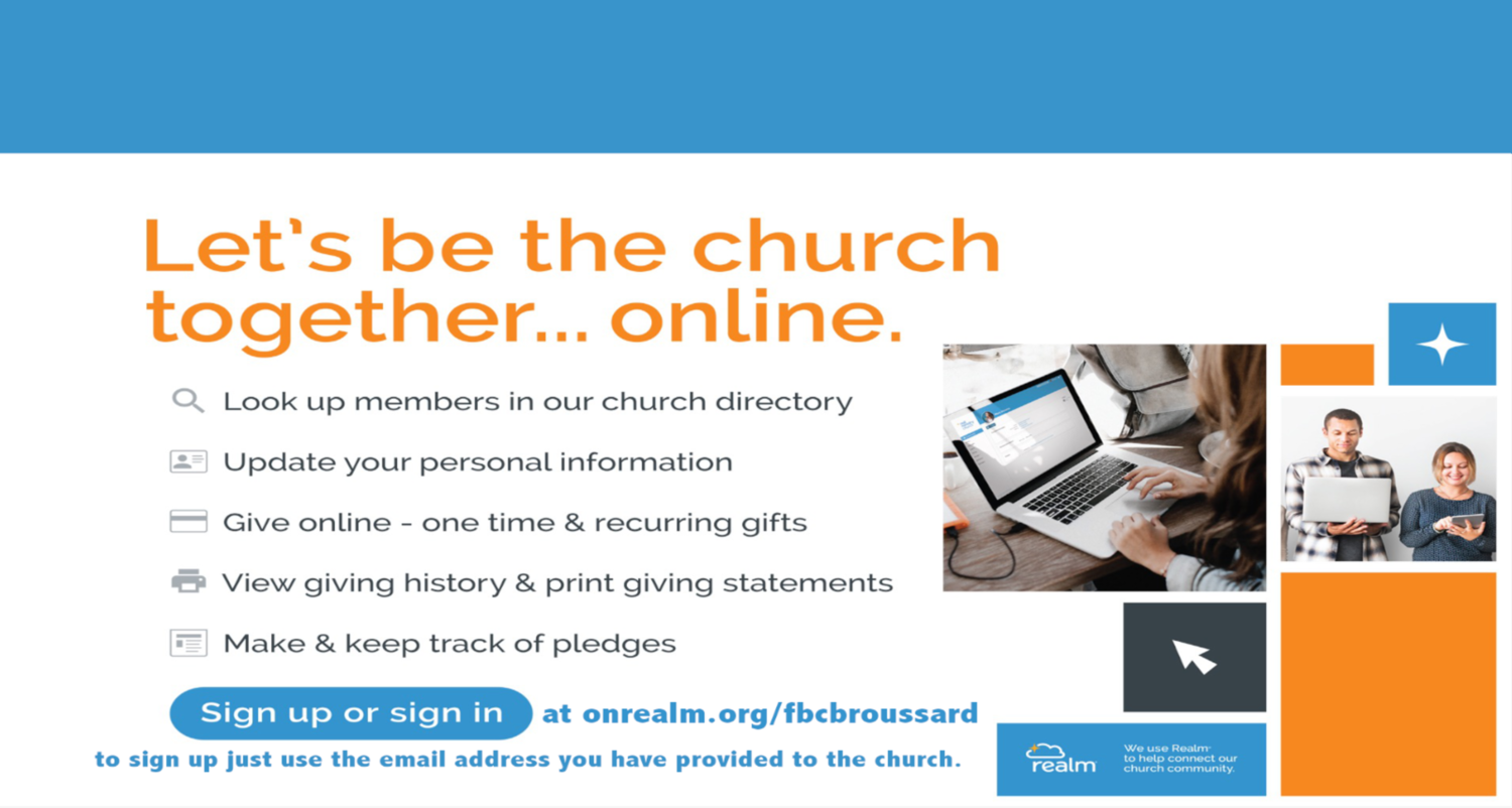 First Baptist Church Broussard Home