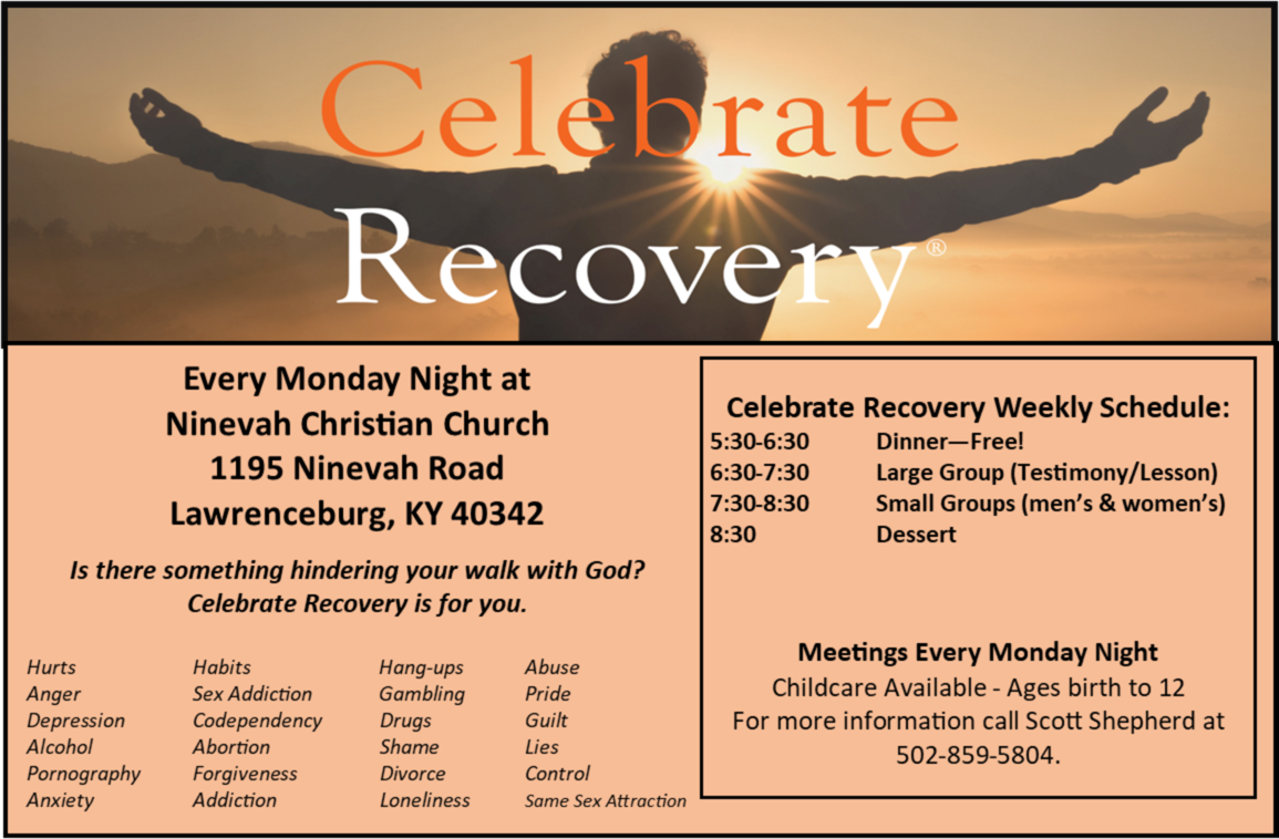 Ninevah Christian Church Celebrate Recovery