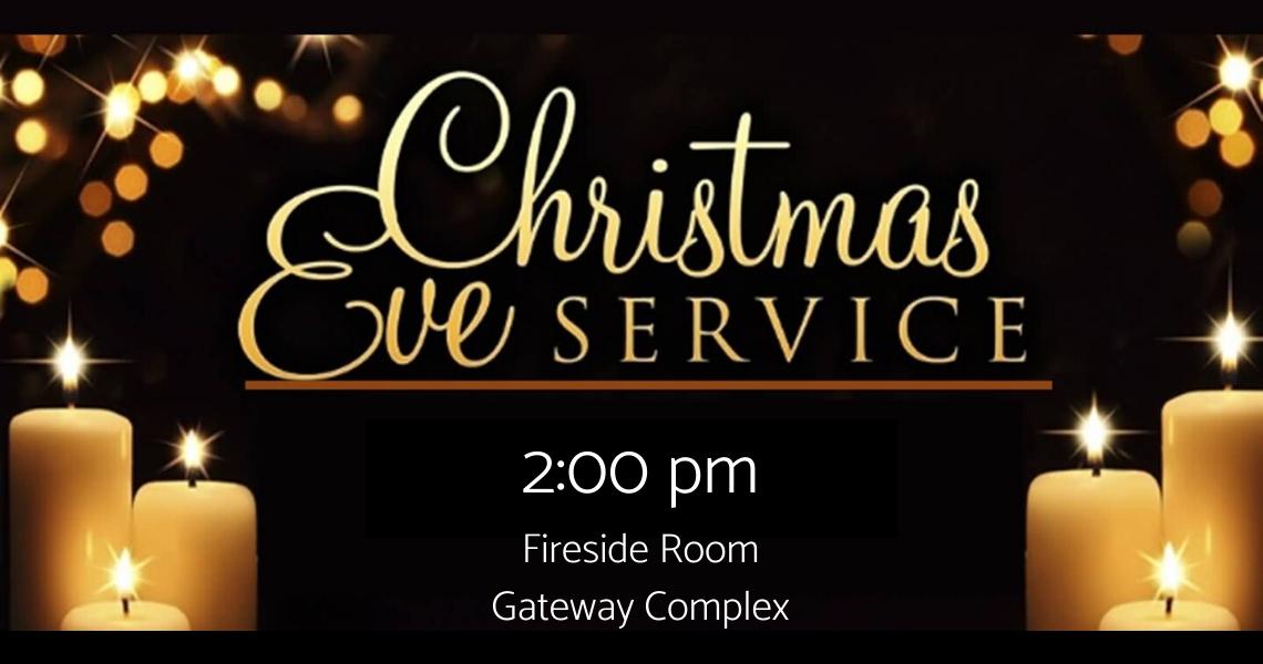 Hope Lutheran Church Christmas Eve Service Tue, Dec 24th 2pm 3pm