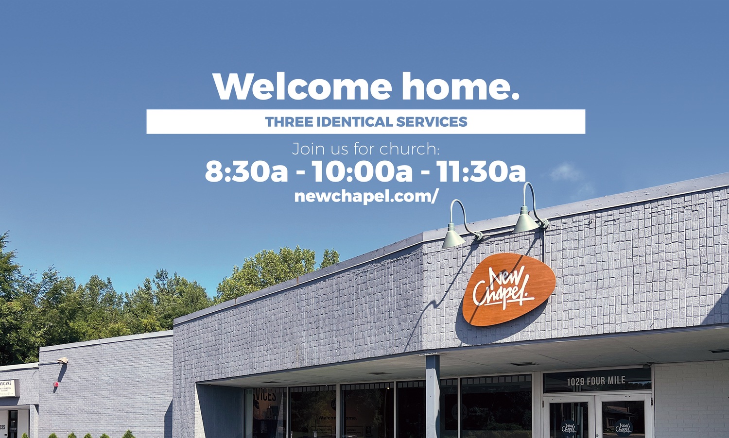 New Chapel serves the Grand Rapids metro Alpine Township, Comstock