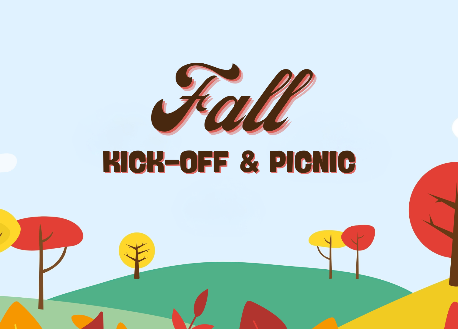 Trinity Baptist Church Fall KickOff & Picnic Sun, Sep 8th 9am