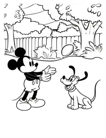 Explore the magical world of Mickey Mouse with our Mickey Coloring Book! Let your child's imagination soar as they color their favorite Disney character in different scenes and settings. Perfect for kids of all ages, this coloring book is a must-have for any Disney fan.
