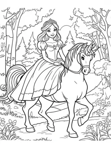 Explore our collection of beautiful and enchanting princess coloring pages. From classic fairytales to modern princesses, there's something for everyone to color and enjoy. Let your imagination run wild with these fun and creative designs!