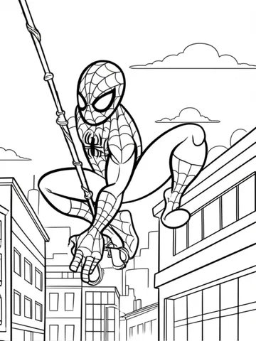 Get ready for some superhero fun with our collection of Spiderman and Marvel themed coloring pages. Let your child's imagination run wild as they color in their favorite characters and scenes. Perfect for kids of all ages!