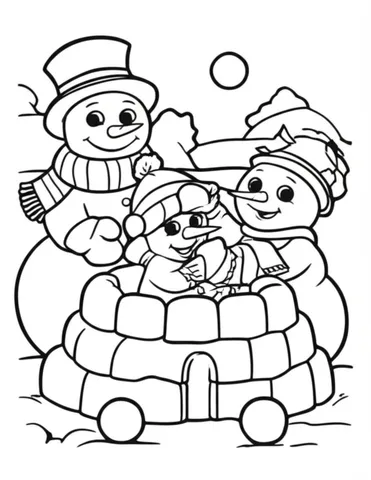 Get ready for some frosty fun with our collection of snowman coloring pages! These free-style pages feature cute snowmen in various winter scenes, perfect for kids and adults alike. Bring some color to the cold with our uncategorized snowman coloring pages.