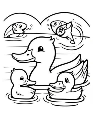 Explore the beauty of ponds with our collection of pond pictures to color on our coloring page pond. From colorful fish to peaceful ducks, these animal coloring pages will transport you to a serene and tranquil world.