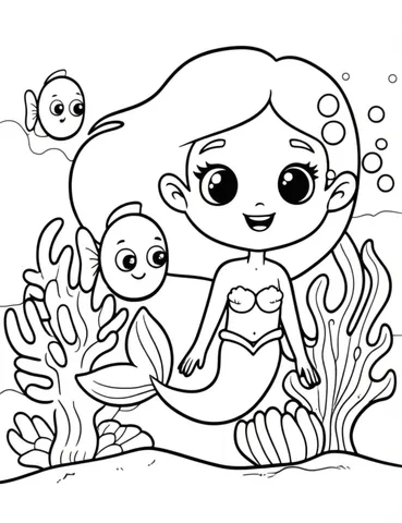 Explore the depths of the ocean with our under the sea colouring sheets on Disney coloring pages! Let your child's imagination run wild as they color in their favorite Disney characters in an underwater world. Perfect for kids who love both Disney and sea creatures.