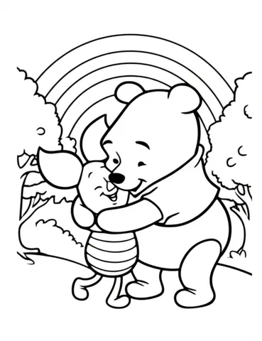 Get ready to color with Pooh and his friends! These adorable coloring pages feature Winnie the Pooh holding a heart on Winnie the Pooh Coloring Book and Disney Coloring Pages. Join in the fun and bring these lovable characters to life with your own unique touch.